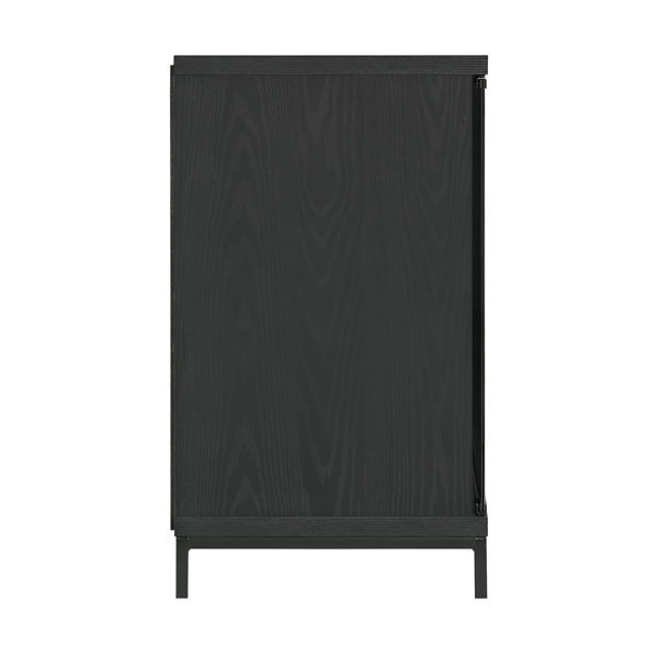 Greentouch TV Stand for TVs up to 78" with Electric Fireplace Included